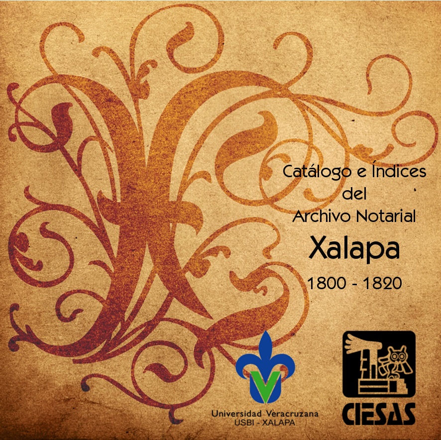 Catálogo del Archivo Notarial de Xalapa 1800-1820