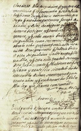 Declaracion de testamento nuncupativo